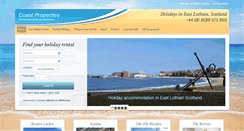 Desktop Screenshot of coast-properties.co.uk